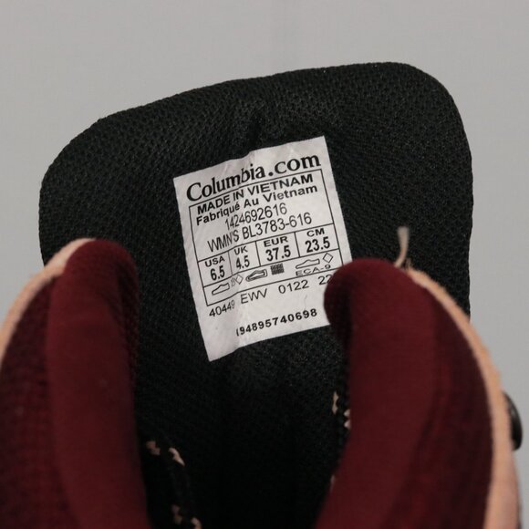 Columbia Women's Newton Ridge Plus, Marionberry/Black, 6.5 - Picture 5 of 5